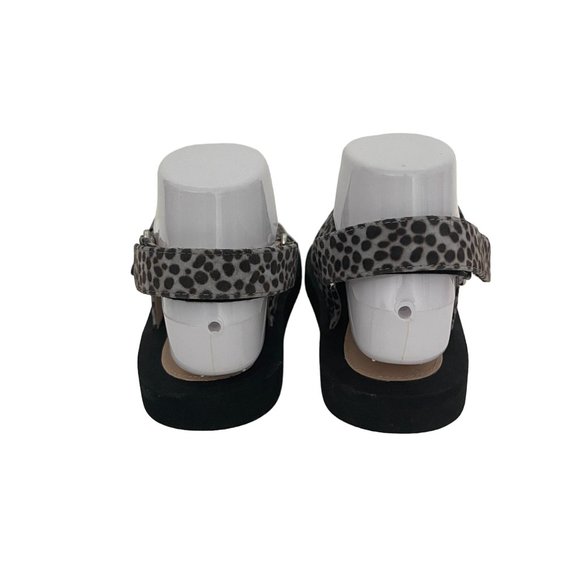 Stuart Weitzman Vail Sports Slingback Sandal Women's Gray Spotted, Size 6B NWOB - Picture 3 of 10